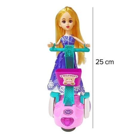 Brinquedo Boneca Little Amy Bate E Volta Com Som E Luzes