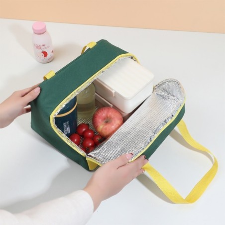 Bolsa Térmica Infantil Lanche E Marmita Portátil Com Alça