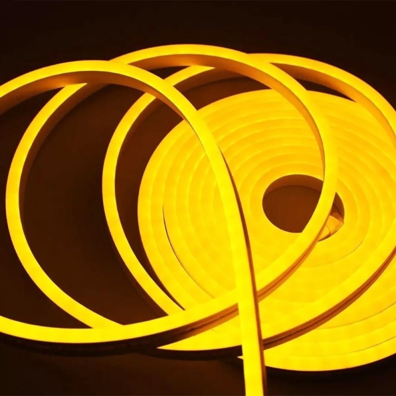 Fita Led Neon Flexível Alto Brilho 5 Metros Siliconada