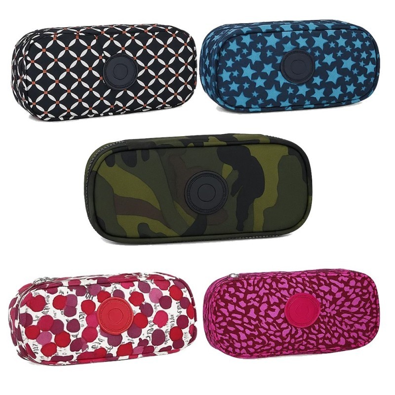 Estojo Organizador Box Escolar Médio Estampado