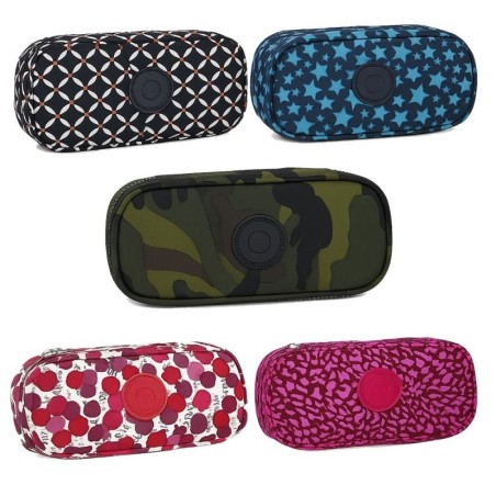 Estojo Organizador Box Escolar Médio Estampado
