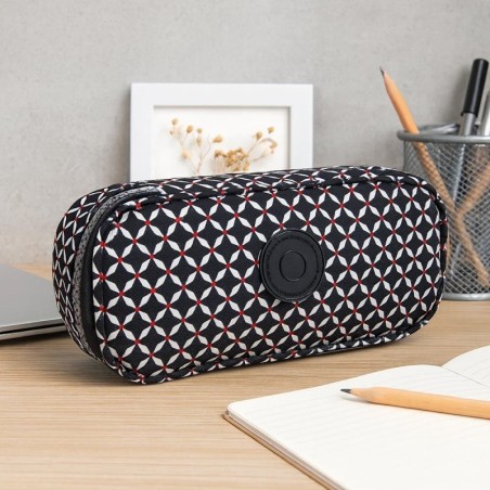 Estojo Organizador Box Escolar Médio Estampado