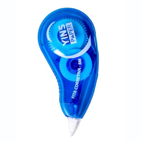 Fita Corretiva 8m x 5mm Para Escola E Escritório
