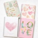 Caderno Espiral 50 Folhas A5 Estampas Femininas Variadas