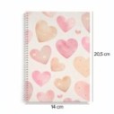Caderno Espiral 50 Folhas A5 Estampas Femininas Variadas