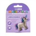 Massinha De Modelar De E.V.A Colorida 30g Unicórnio