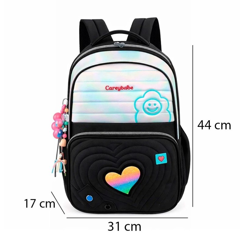 Kit Mochila Com Estojo E Lancheira Menina Infantil