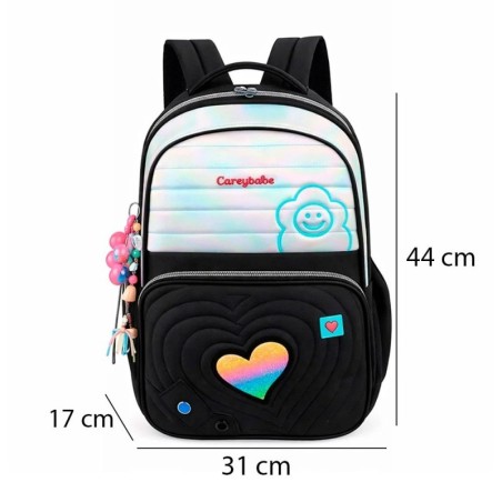 Kit Mochila Com Estojo E Lancheira Menina Infantil