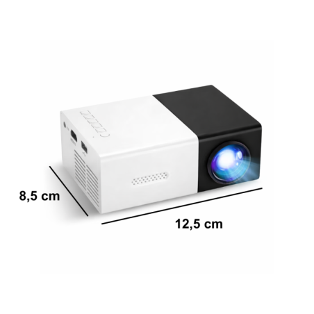 Mini Projetor Portátil Led 1080p 600 Lúmens Hdmi 60 Polegadas