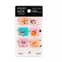 Cartela Com Mini Marcadores De Paginas Com Estampas Variadas