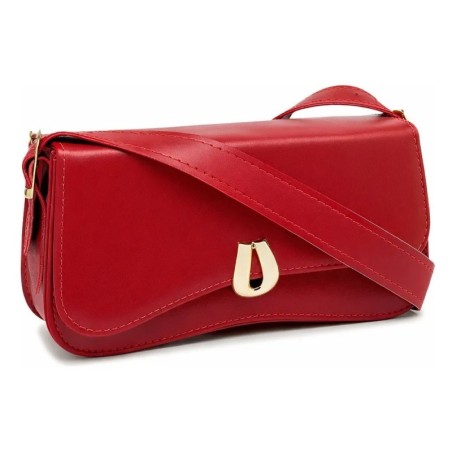 Bolsa De Ombro Feminina Baguete Moderna Com Detalhe 2