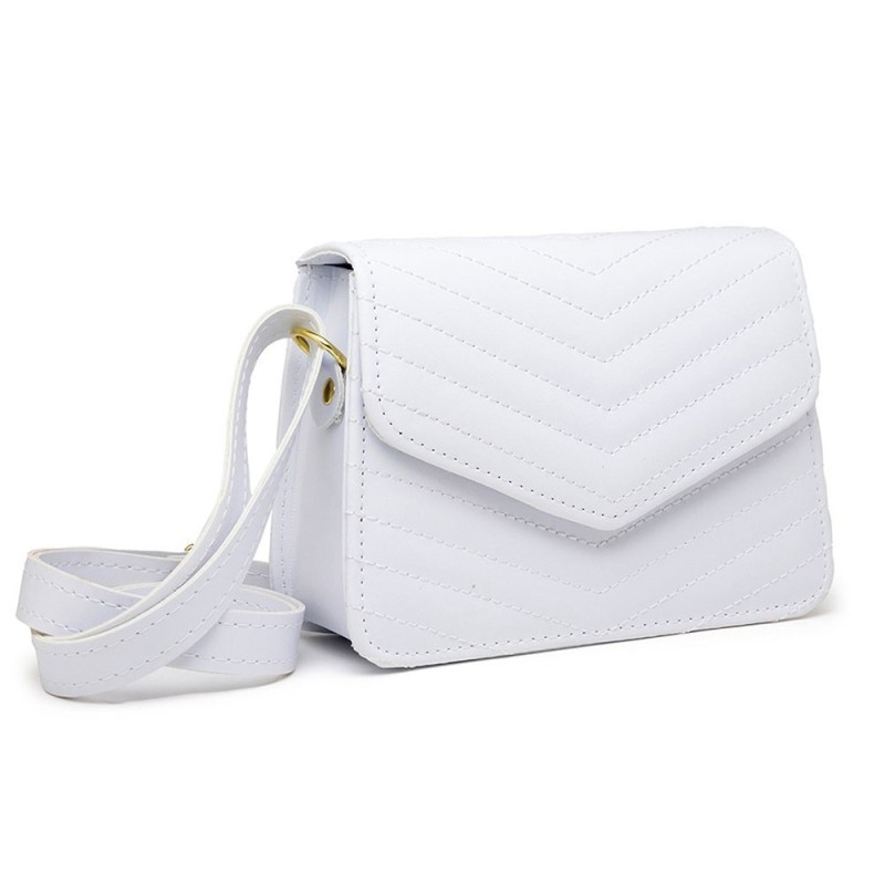 Bolsa Mini Feminina Texturizada Casual Com Alça Transversal