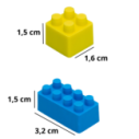 Kit Com 4 Borracha Escolar Infantil Blocos De Montar Encaixe