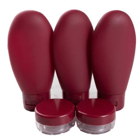 Kit Viagem Portátil Com 12 Peças Mini Frascos Para Cosméticos