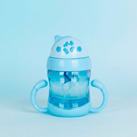 Copo Infantil Com Alça E Canudo Com Tampa 200ml 2