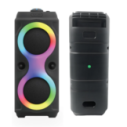 Caixa De Som Bluetooth Torre Grande Com Led FM USB TWS Premium