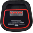 Caixa De Som Bluetooth Torre Grande Com Led FM USB TWS Premium