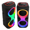 Caixa De Som Bluetooth Torre Grande Com Led FM USB TWS Premium
