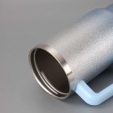 Caneca Garrafa Copo Térmico Inox Degrade Com Glitter 1200ml