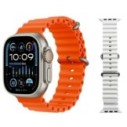 Relógio Smartwatch T900 Ultra 49mm Tela Infinita 2 Pulseiras
