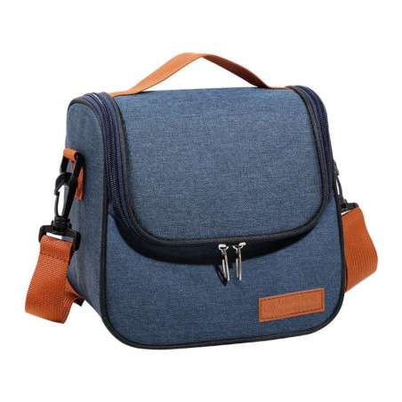 Bolsa Térmica Lancheira Com Alça Transversal Para Marmita