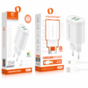 Carregador Turbo Cabo Tipo IOS 1 Metro 4.8A Com 2 Entradas USB