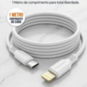 Carregador Turbo Cabo Tipo IOS 1 Metro 4.8A Com 2 Entradas USB
