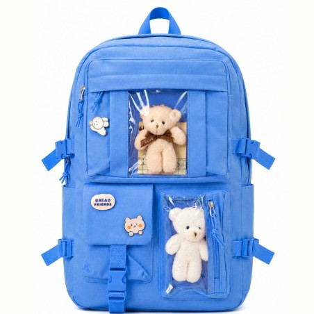 Mochila Feminina Coreana Escolar Passeio Grande