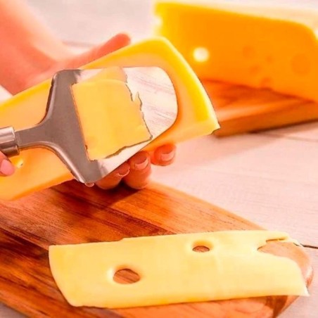 Plaina Fatiador De Queijo Em Aço Inox Cook 23 Cm - Feira da Madrugada SP
