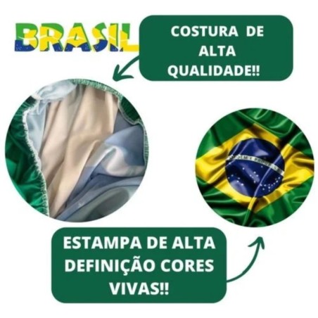 Bandeira Do Brasil Para Capô De Carro Copa Do Mundo