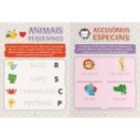 Livro Educacional Animas Fisher-Price Escreva E Apague Com Caneta