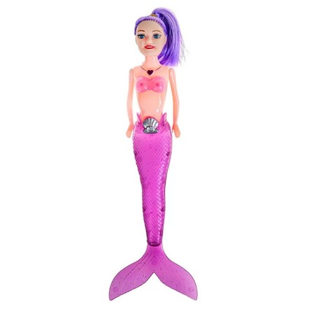 Boneca Amy Sereia Com Luz De Brinquedo Infantil Colorido