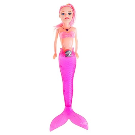 Boneca Amy Sereia Com Luz De Brinquedo Infantil Colorido