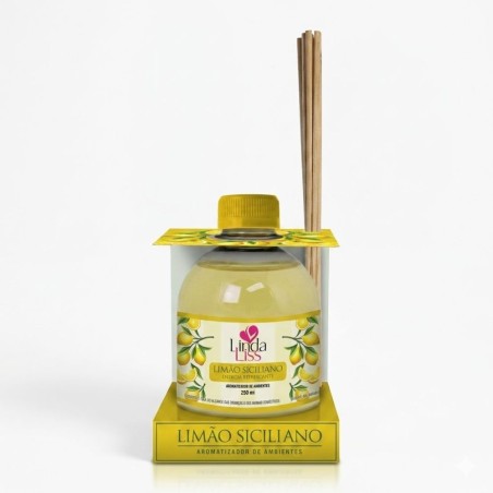 Aromatizador De Ambientes Difusor Limão Siciliano 250ml 2