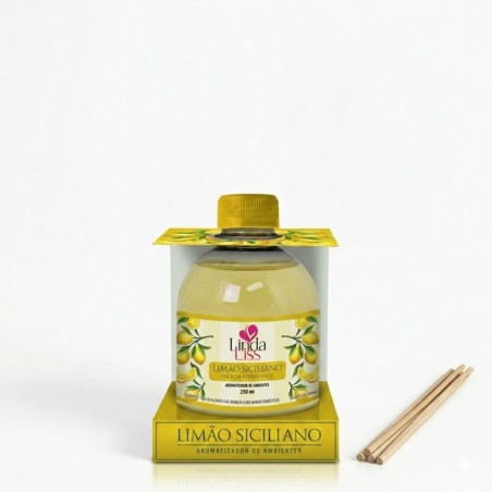 Aromatizador De Ambientes Difusor Limão Siciliano 250ml