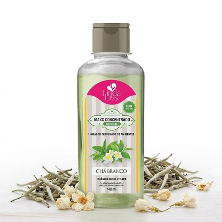 Limpador Aromatizante Perfumador De Ambientes 140ml Chá Branco