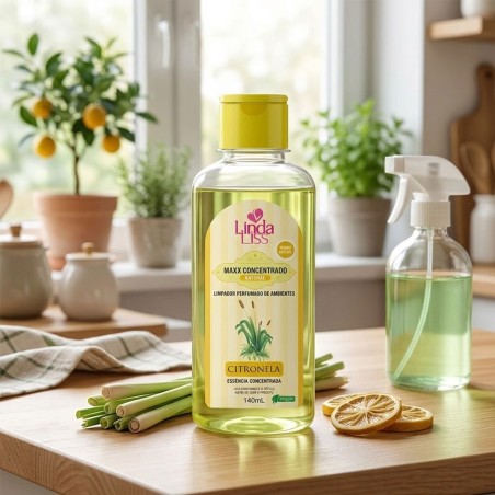 Limpador Aromatizante Perfumador De Ambientes 140ml Citronela