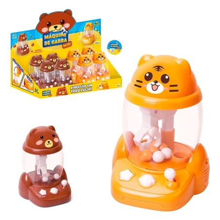 Mini Maquina De Garra Bolinhas Brinquedo Interativo Infantil