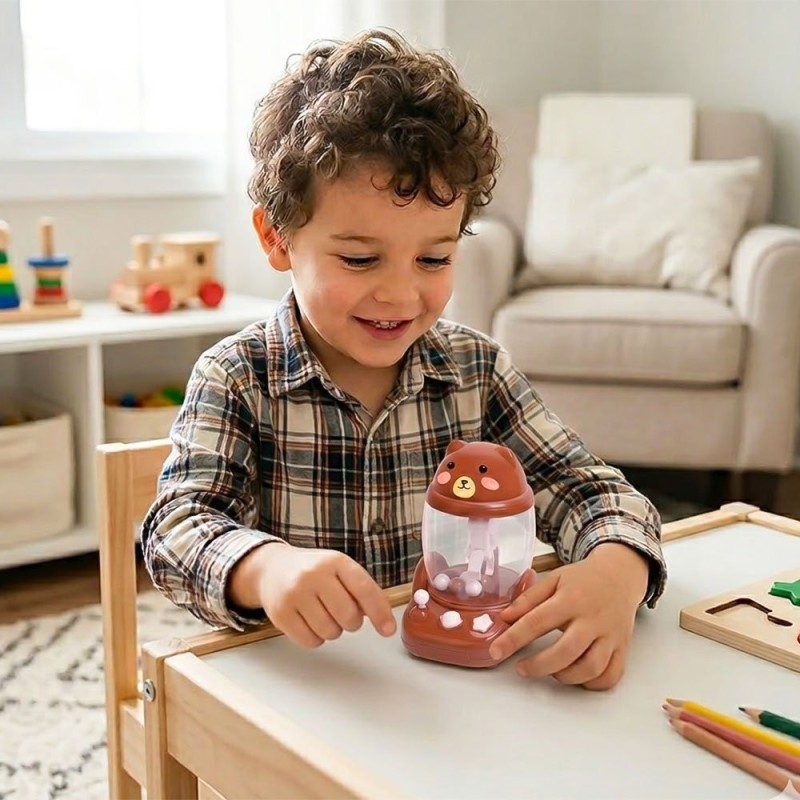 Mini Maquina De Garra Bolinhas Brinquedo Interativo Infantil