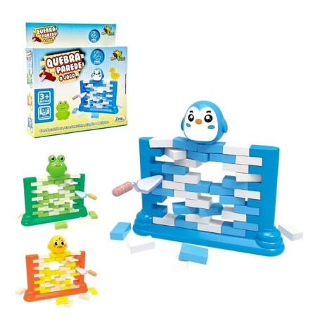 Mini Jogo De Mesa Quebra Parede Bichinhos Brinquedo Infantil