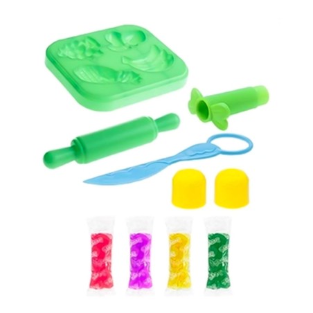 Kit Lanchonete Com Massinha Divertida Colorida De Brinquedo 2