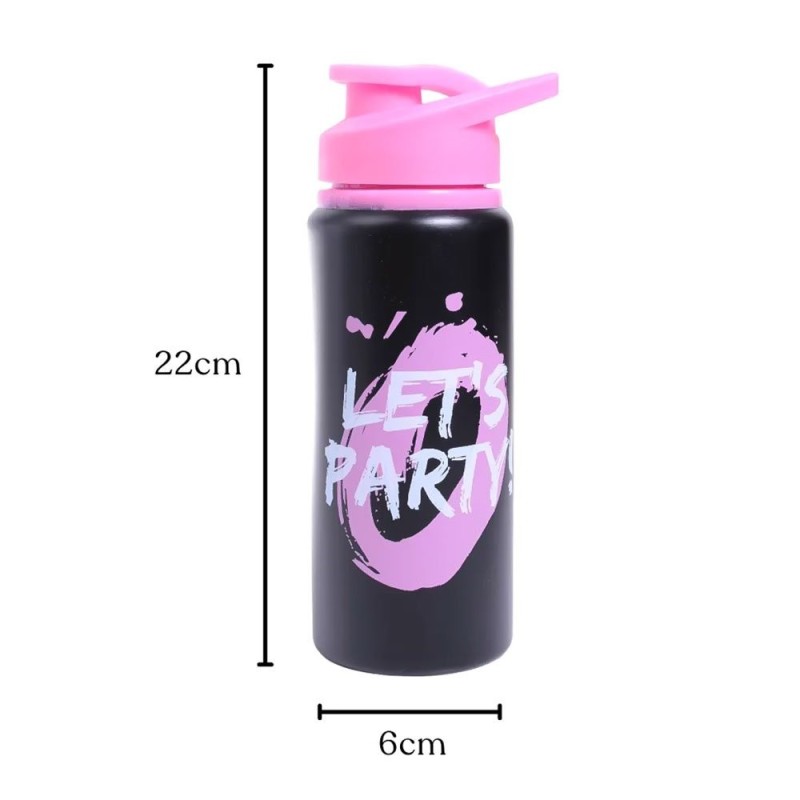 Garrafa Squeeze De Alumínio 600ml Com Alça Soucy