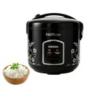 Panela De Arroz Elétrica 5 Copos 127V Preta Com Acessórios