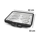 Churrasqueira Elétrica Grill 127 V Portátil Sem Fumaça 5 Temperaturas
