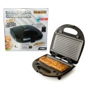 Sanduicheira Elétrica Grill 127V Antiaderente 2 em 1 Lanche