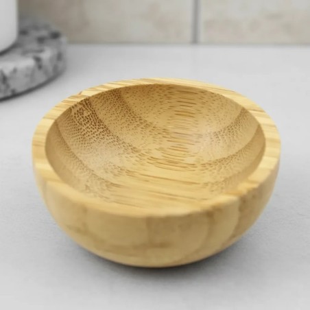 Molheira Mini Tigela Bowl De Bambu 2 Peças 25ML