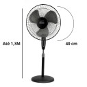Ventilador De Coluna Turbo Potente 127 V 3 Velocidades 45 W