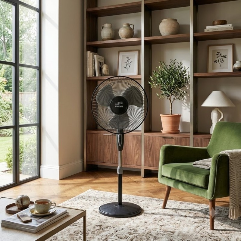Ventilador De Coluna Turbo Potente 127 V 3 Velocidades 45 W