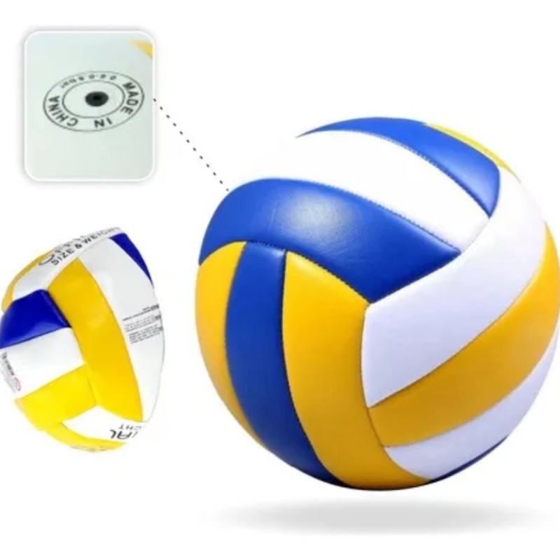 Bola De Volei Futevôlei Praia Modelo Nº5 Colorido Em PVC Piscina Verão