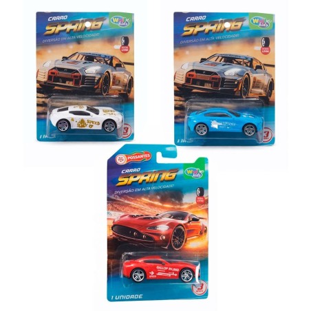 Brinquedo Carrinho Possantes Hot Spring Wheel Colecionáveis Roda Livre 2